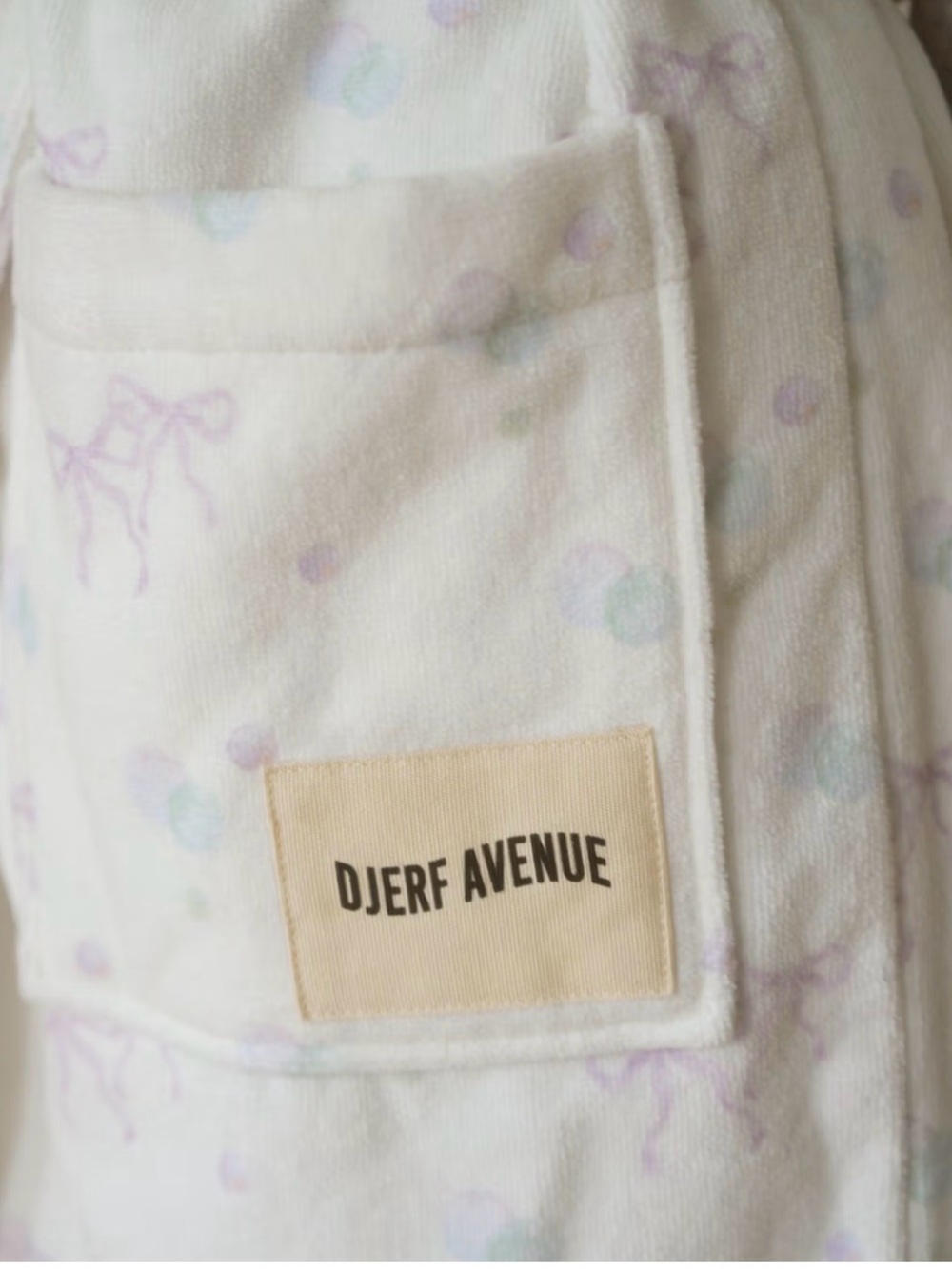 Djerf Avenue Bubble Bliss Terry Robe – Size M/L – Like New - Picture 2 of 7